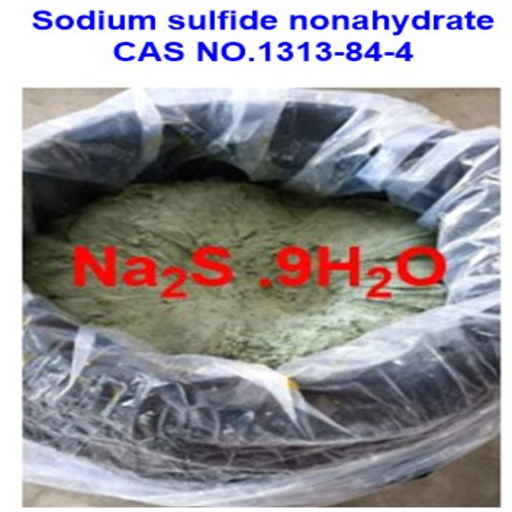 Sodium sulfide nonahydrate industrial packaging drums and bags